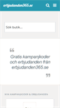 Mobile Screenshot of erbjudanden365.se